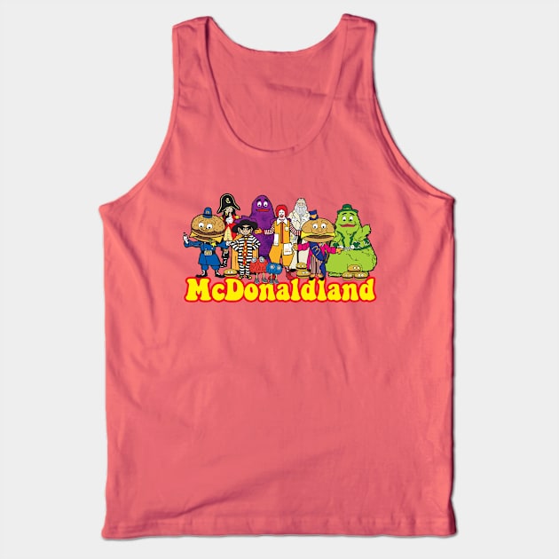 McDonaldland Tank Top by Chewbaccadoll